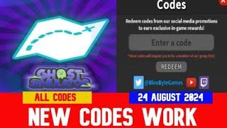 *NEW CODES* [️ REMNANT ZONE MAP!] Ghost Simulator ROBLOX | ALL CODES | AUGUST 24, 2024