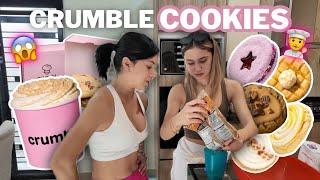 HICIMOS LAS FAMOSAS GALLETAS CRUMBLE COOKIES *sale mal* | Hermanas JM