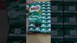 Unboxing stok susu milo