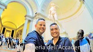 Visiting the Galleria dell'Accademia - September 2019