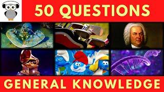 General Knowledge Quiz Trivia #202 | Lobster, Golf Club, Bach, Grammy Award, Smurfs, mRNA vaccine