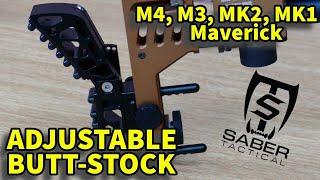 Saber Tactical - Adjustable Buttstock For FX Impact and Maverick Airguns