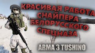 КРАСИВАЯ РАБОТА СНАЙПЕРА БЕЛОРУССКОГО СПЕЦНАЗА ARMA 3 (ТУШИНО)