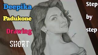 Deepika Padukone Drawing Sketch