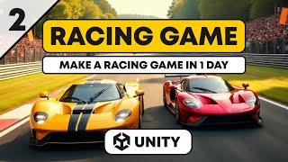 How To Make 3d Racing Game in 1 Day : Car Controller in Unity Racing Game - Tutorial 2