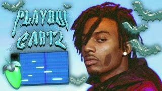 Как Написать Бит в Стиле Playboi Carti? Pi'erre Bourne в Fl Studio