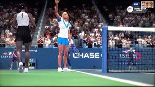 GRAND SLAM TENNIS 2 EA SPORTS FADES & FANTASY CLASSICS SUPERSTAR LEVEL V.Williams VS M.Navratilova 4