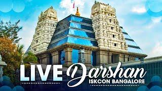 LIVE Darshan I ISKCON Bangalore I Hare Krishna Hill