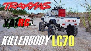 YAIRC | TRX4 | TRAXXAS | LC70 KILLERBODY - Running Video