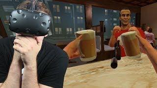 ZOSTAŁEM POBITY W BARZE - Drunkn Bar Fight - HTC VIVE VR