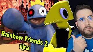 ÚJRA RAINBOW FRIENDS 2, sikerül túlélnem ?! | Rainbow Friends Chapter 2