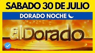 ⏰ Resultado lotería de DORADO NOCHE del DOMINGO 31 de JULIO de 2022 (ÚLTIMO SORTEO DE HOY)  