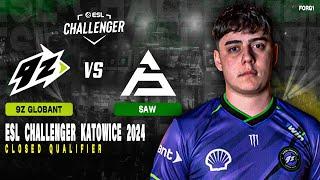 9Z vs SAW || ESL CHALLENGER KATOWICE 2024 EUROPE CLOSED QUALY || FINAL LOWER || BO3 || HIGHLIGHTS