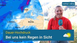 Bei uns kein Regen in Sicht