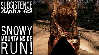 Snowy Mountainside Run! | Subsistence Single Player Gameplay | EP 687 | Season 5