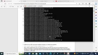 moshell installation on WSL on 64 bits part 2 #ericsson #bts