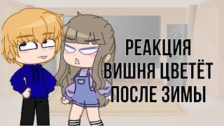 Реакция Вишня цветёт после зимы|| By Milka