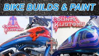 2010 Harley & Mobil 1 Pro Street Paint Jobs at Count’s Kustoms