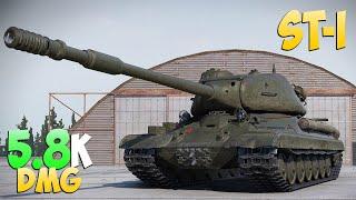 ST-I - 3 Kills 5.8K DMG - Weak! - World Of Tanks