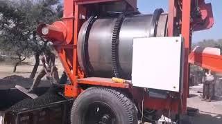 AASPA Mini Mobile Asphalt Drum Mix / Hot Mix Plant