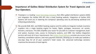 Galileo Global Distribution System | Travelopro
