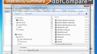 dbfCompare In Under 5 Minutes