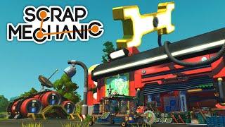 Scrap Mechanic - Day 2 - 'Magical Machines...' (SURVIVAL UDPATE!)