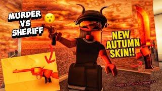 NEW AUTUMN SKIN/EFFECT!  | Murder Vs Sheriff | MVS Update!!