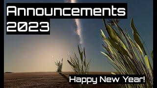 Happy New Year - Announcements for 2023