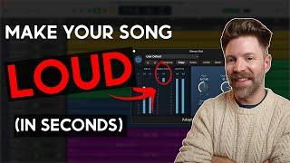 How to make your song LOUD in seconds | 5-Minute Logic Expert (Pt 29)