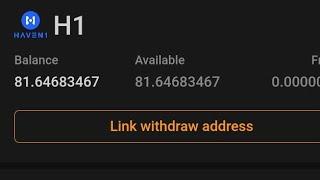 How to link your H1 withdrawal address on your Satoshi mining app  ️