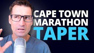 The SECRET To The PERFECT Cape Town Marathon Taper