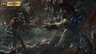 Thor: Ragnarok | Thor VS Hulk Arena Dövüşü | 4K ULTRA HD