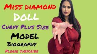 Miss Diamond Doll Curvy Plus Size Model || Biography-Wikipedia