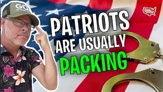 VIDEO: Thugs discover an American flag is the new warning sign for their personal safety
