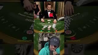 54k win on blackjack #casino #blackjack #watchgamestv #bigwincasino #viral