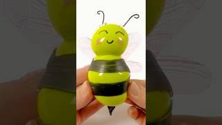 Happy Bee ... #nanotape #diy #creative #music #fun #handmade #creativity