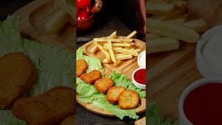 Crispy Nuggets & Fries Combo  | Rustic Flavor, Perfect Crunch 