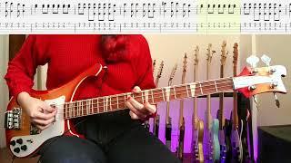 Joy Division - Love Will Tear Us Apart (Bass Cover With Tabs)
