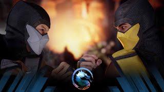 Mortal Kombat 1 - 'Klassic' Smoke Vs 'Klassic' Scorpion (Very Hard)