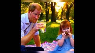 Prince Harrys Afternoon Picnic Moment #meghanmarkle #lilibet #duchess #royals #royalfamily #archie
