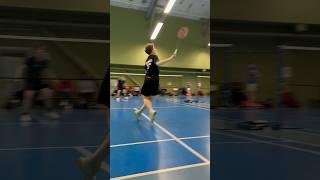 Finnish National U17 Championships 2024 1st Single Match #badminton #badmintonmatch #shorts