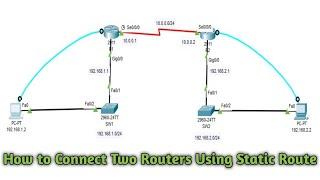 How to Connect 2 Routers Using Static Route