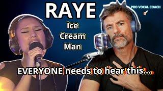 PRO VOCAL COACH REACTS: Raye-‘Ice Cream Man’ FIRST LISTEN