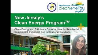 NJ Clean Energy Program Overview