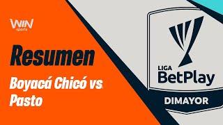 Boyacá Chicó vs. Pasto (resumen y goles) | Liga BetPlay Dimayor 2024-2 | Fecha 11