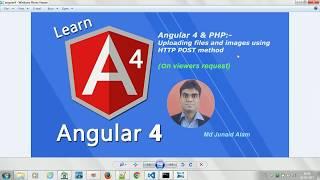 Angular 4   Uploading files and images using HTTP POST method   #19