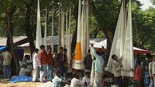 গ্রামের হাট 'ওমরপুর'  'OMORPUR VILLAGE HAAT' AT BOGRA IN BANGLADESH