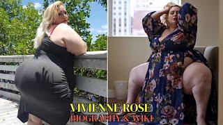 Vivienne Rose American BBW and Plus Size Model, Chubby Mature Women, Instagram Star Biography Wiki