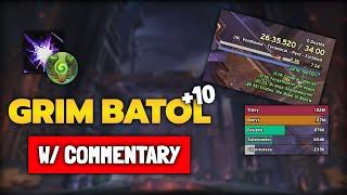 Grim Batol +10 w/ commentary | Balance Druid | Season 1, War Within